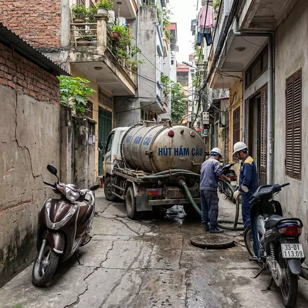 2. Bảng giá rút hầm cầu Thủ Đức, TPHCM theo khoảng cách - Thủ Đức, TPHCM